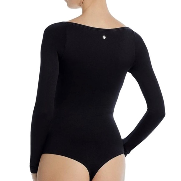 NEW SIMON MILLER BLACK SEAMLESS STRETCH BODYSUIT - Picture 5 of 8